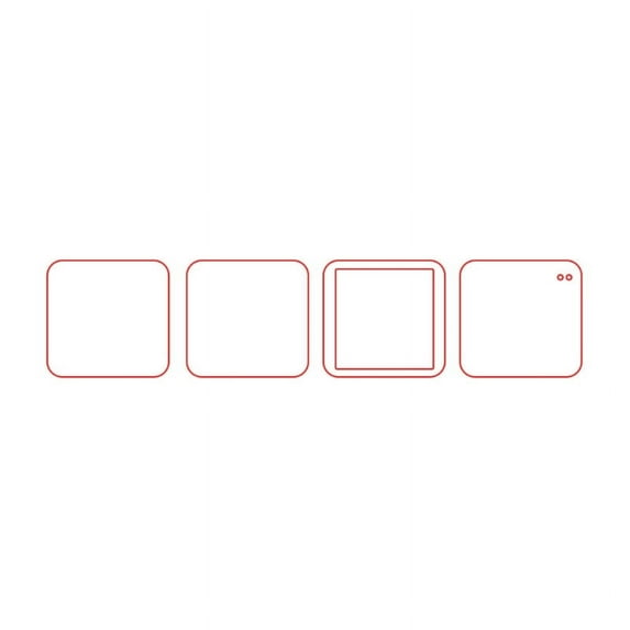 WINDLAND Multiple Shape DIY Acrylic Quicksand Plates Quicksand Ticket Root Mold Acrylic Ultra-permeable Quicksand Empty Plate