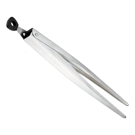 WINDLAND Multipurpose 304 Stainless Steel Locking Cooking Tongs For Kitchen Use Great For Turning Steak And Flipping Pancakes