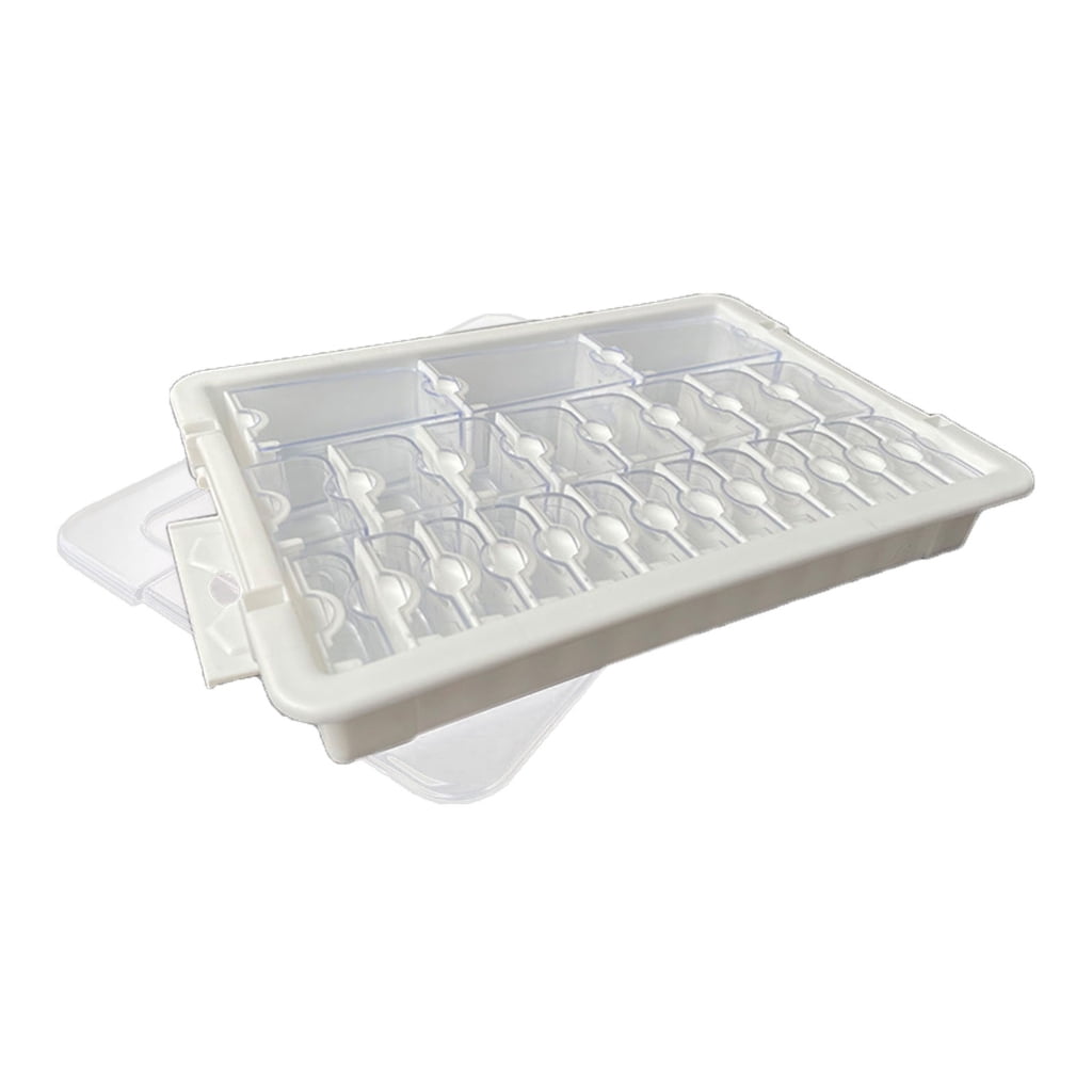 WINDLAND Sturdy Bead Storage Set with Individual Sections for Hobbyists and Professional