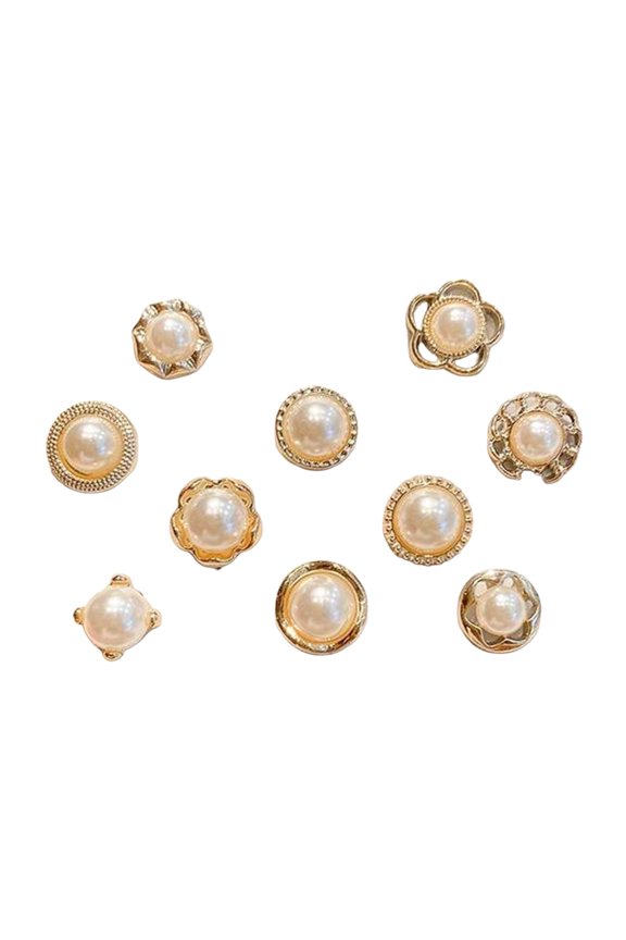 Multipurpose Pearls Fasteners Pin Prevents Wardrobes Slip Decorative Dress Clip for Office and Casual Outfits