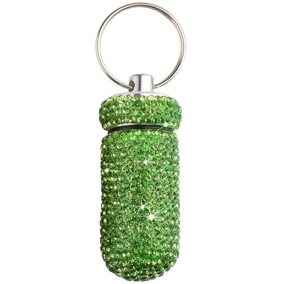 WINDLAND Multipurpose Pills Holder Medicals Alert Necklace Sturdy Alloy Unisex Jewelry