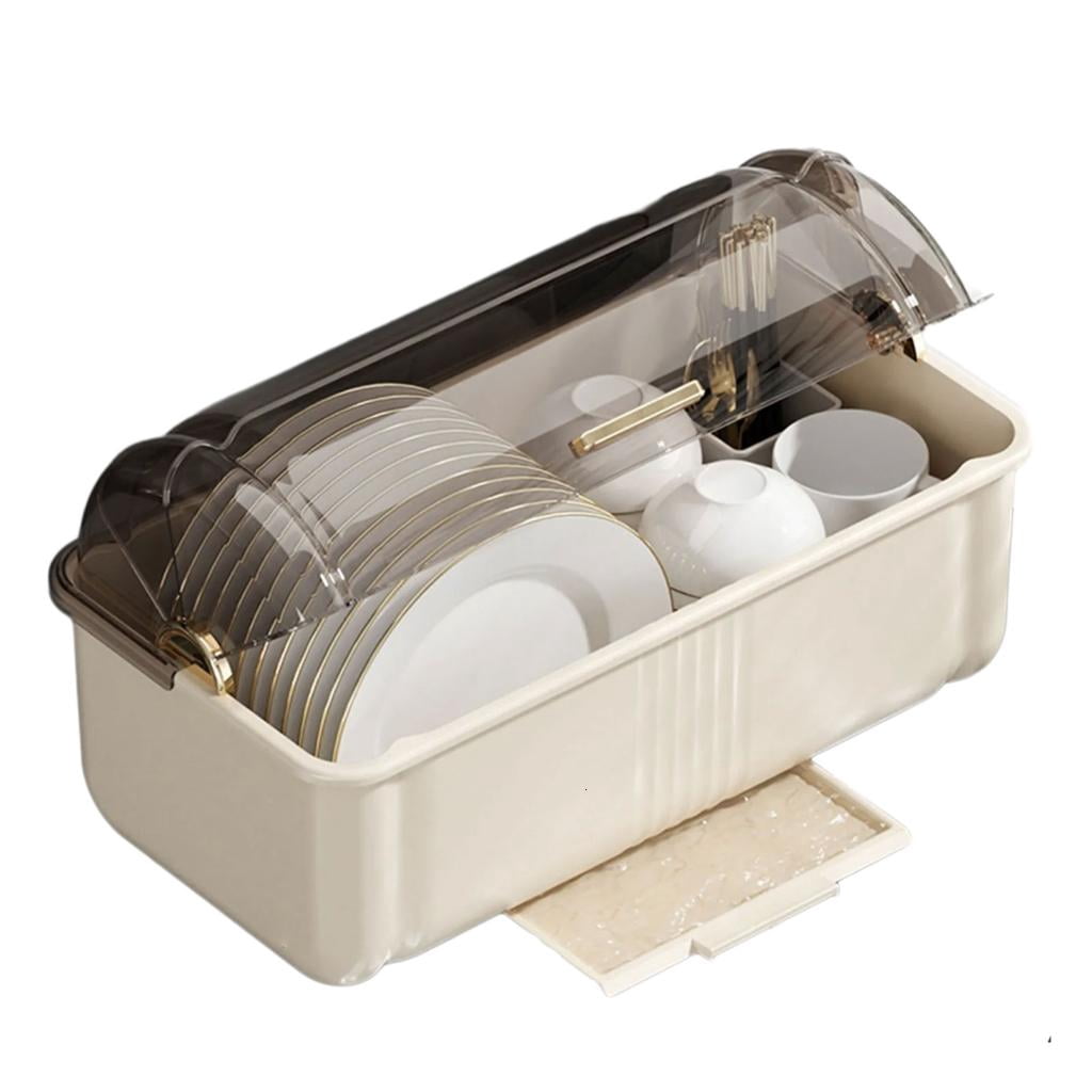 WINDLAND Multipurpose Water Resistant Dish Drainer Drying Rack Suitable ...