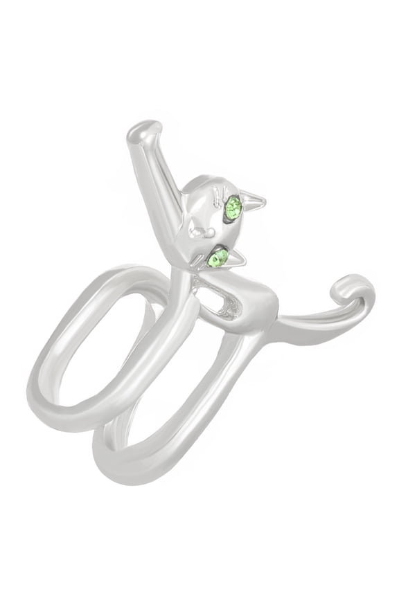 Eye Catching Cats Ear Cuff Shaped Clip on Earring Ornament Fashion Accessories Earwear for Stylish Individuals