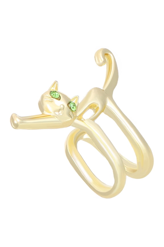 Eye Catching Cats Ear Cuff Shaped Clip on Earring Ornament Fashion Accessories Earwear for Stylish Individuals