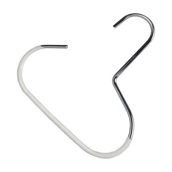 WINDLAND Open Rings Design Hangers Black or White Scarf Holders For Scarves And More