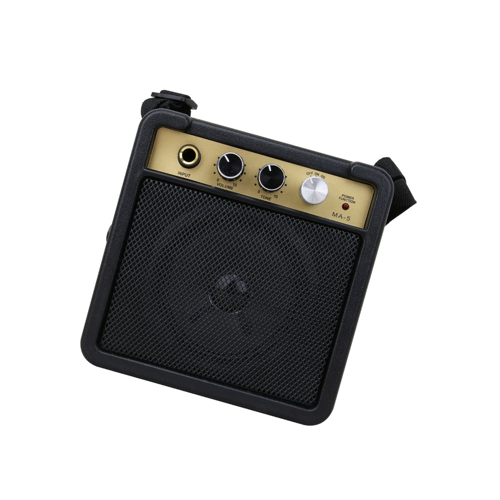 WINDLAND Outdoor Portable Guitar Amp 5W Electric Guitar Amplifier With Hand Strap