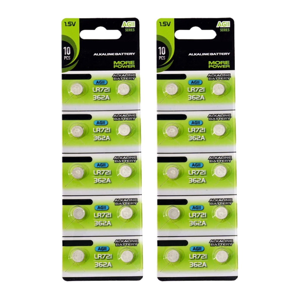 WINDLAND Pack Of 10/20 AG11 LR58 Alkaline Button Cell Batteries For ...