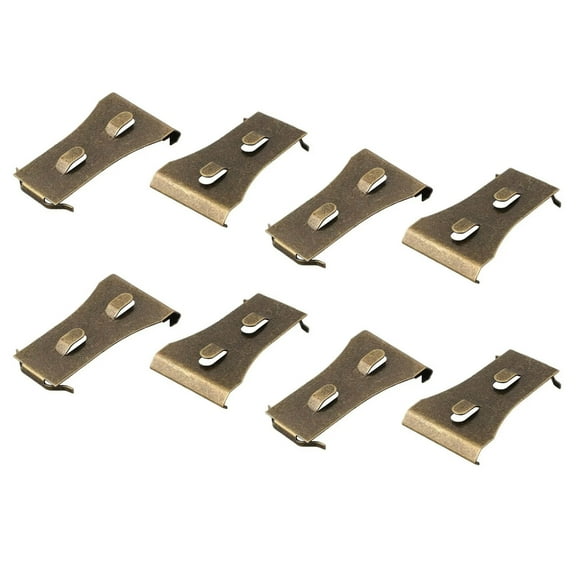 WINDLAND Pack of 8 Brick Hook Clip Outdoor Hanging Hooks Easy Install Sliding Brick Hanger Clips Wall Decoration Hooks