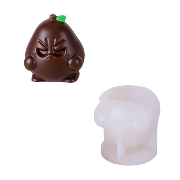 WINDLAND Pear Silicone Mould For Handmade Dessert Baking Tool Easy Releases Bakeware