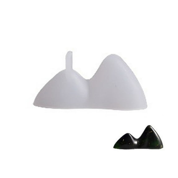 WINDLAND Personalized Mountain Candle Making Kit - Non-Stick Soap Resin Plaster Mold Set