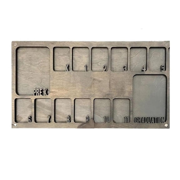 WINDLAND Personalizing Graduation School Years Picture Frame Pre-K to 12 Photo Organizers
