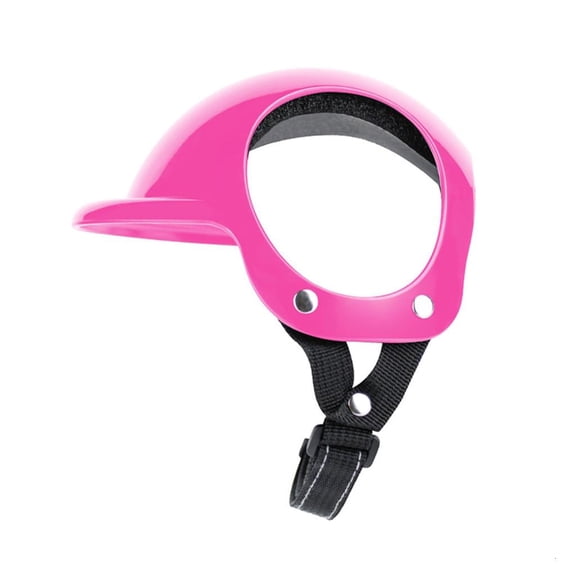 WINDLAND Pet Motorcycle Hat with Ear Hole Dogs Helmet Pet Safety Ridding Hat for Dogs