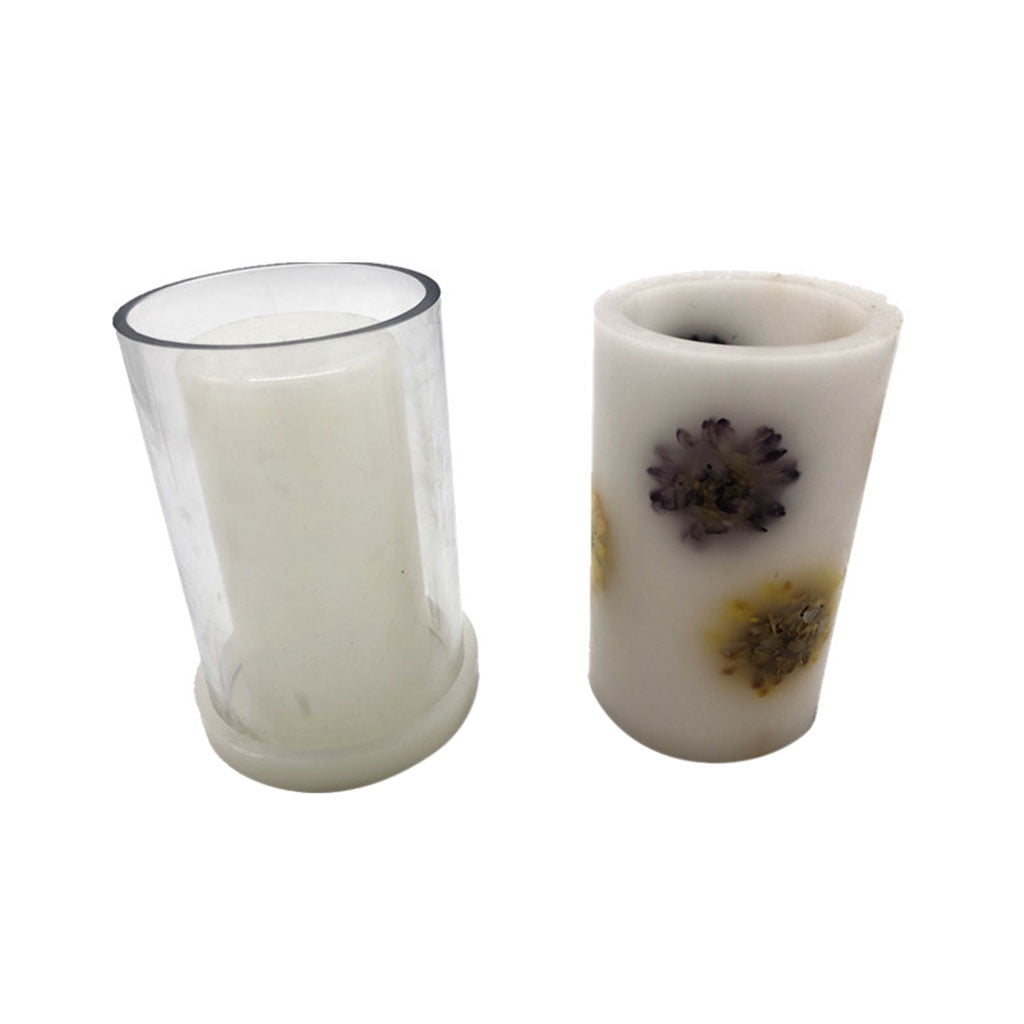 WINDLAND Perfect DIY Candle Making Mold Cylinder Shape Unique Candles You Make Durable