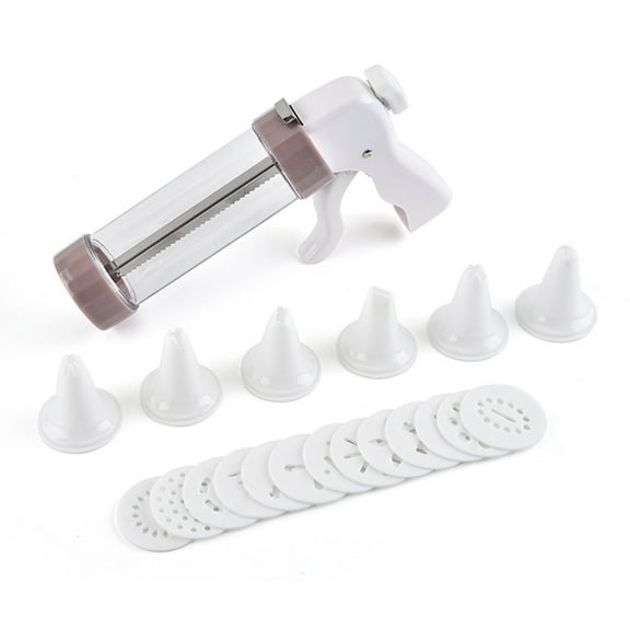 WINDLAND Plastic Cookie Decorating Gun Cake Cream Decorating Syringe Cookie Guns Puffs Decorating Tool Kitchen Baking Accessories