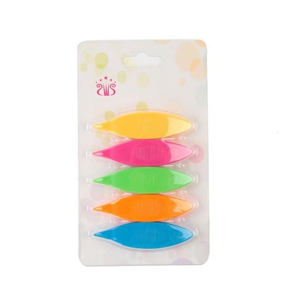 WINDLAND Plastic Tatting Shuttles Weaving Tools for DIY Weaving Thread Sewing Handicrafts