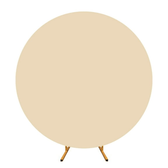 WINDLAND Round Backdrop Cover Arch Stand Cover for Event Decoration Wedding Decoration