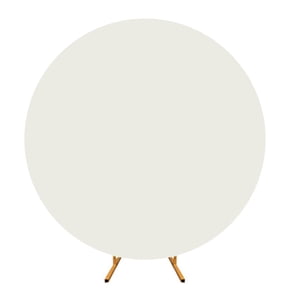 WINDLAND Round Backdrop Cover Arch Stand Cover for Event Decoration Wedding Decoration