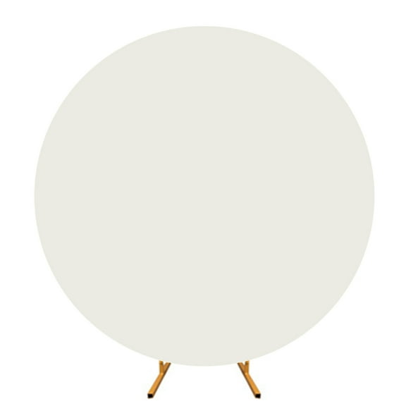 WINDLAND Round Backdrop Cover Arch Stand Cover for Event Decoration Wedding Decoration