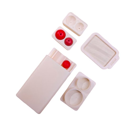 WINDLAND Polymer Clay Bead Roller Mold Punch Tool For Handmade Jewelry Earrings Craft