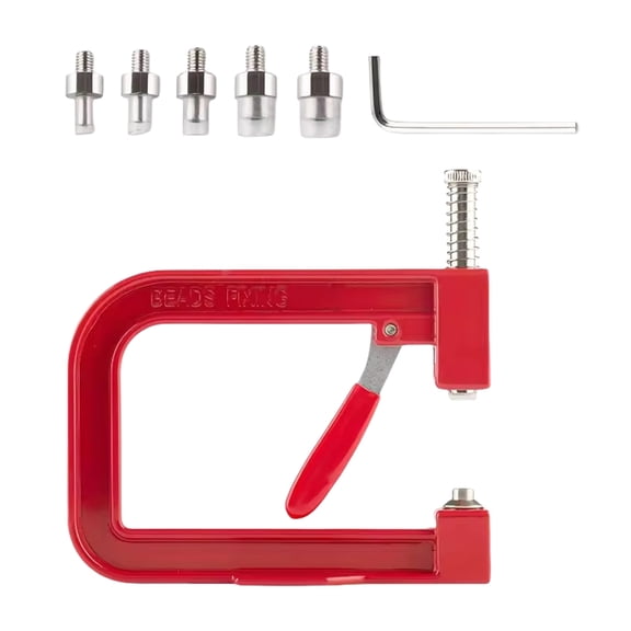 WINDLAND Portable Automatic Bead Machine Easy to Use Jewelry Making Tool Alloy Texture Present for Crafting Lovers and Designers