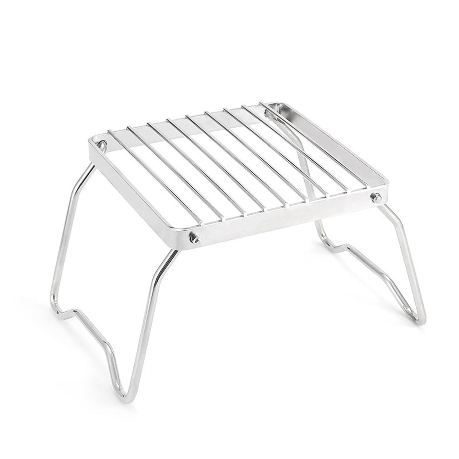 WINDLAND Portable Fold Campfire Grills Stainless Camp Grills Grate Camping Grills Stand