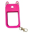 thumbnail image 1 of WINDLAND Portable Silicone Hand Sanitizer Holder Case Keychain Detachable Lovely Ear Cove, 1 of 9