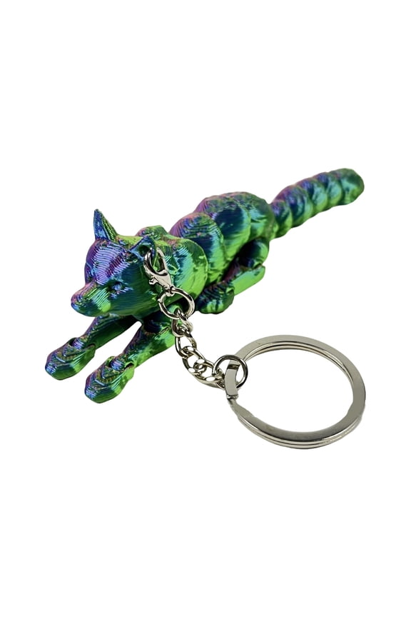 Multipurpose 3D Husky Keychain Great for Desk Ornamentation and Gifting
