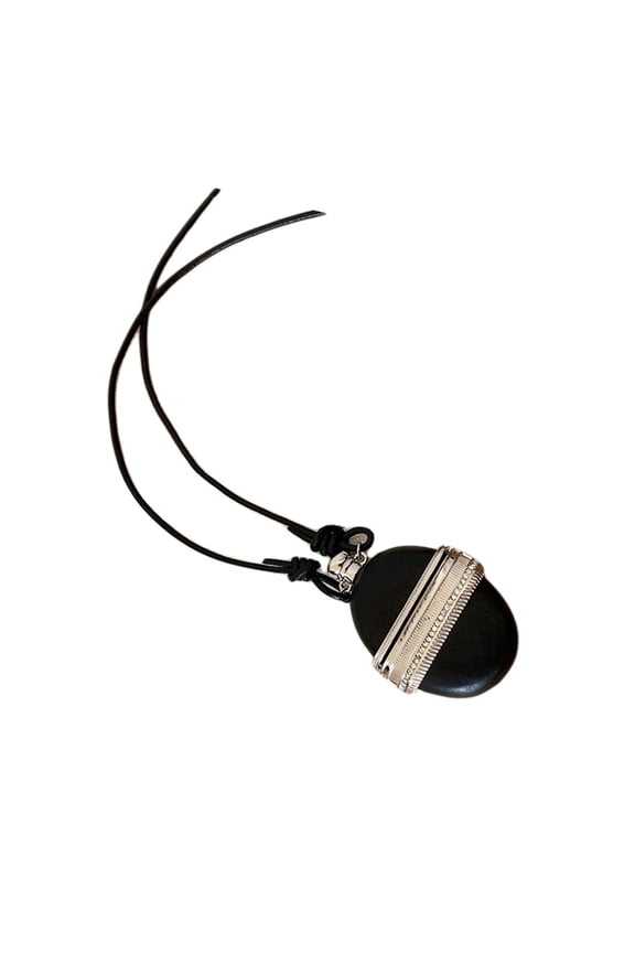 Practical Wine Flask Shape Delicate Necklace Wood Neck Jewelry Clavicle Jewelry