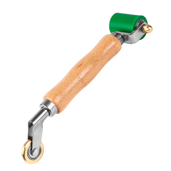 WINDLAND Professional Welding & Sealing Pressure Roller with Comfortable Grip Wood Handle