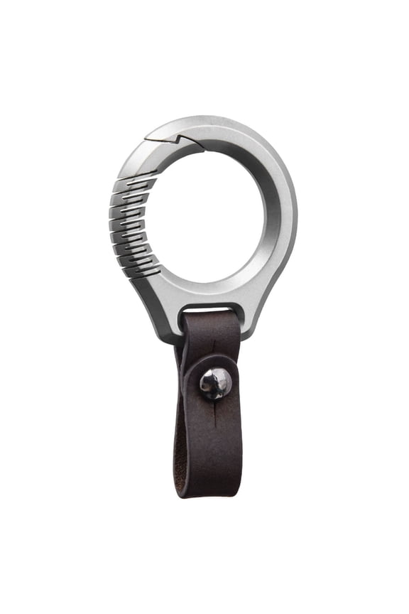 Quick Releases Spring Key Rings Titaniums Carabiner Clip Keyring for Camping