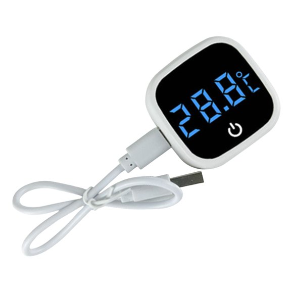 WINDLAND Rechargeable Aquariums Thermometers Digital for Turtles Tanks and Coral Pools