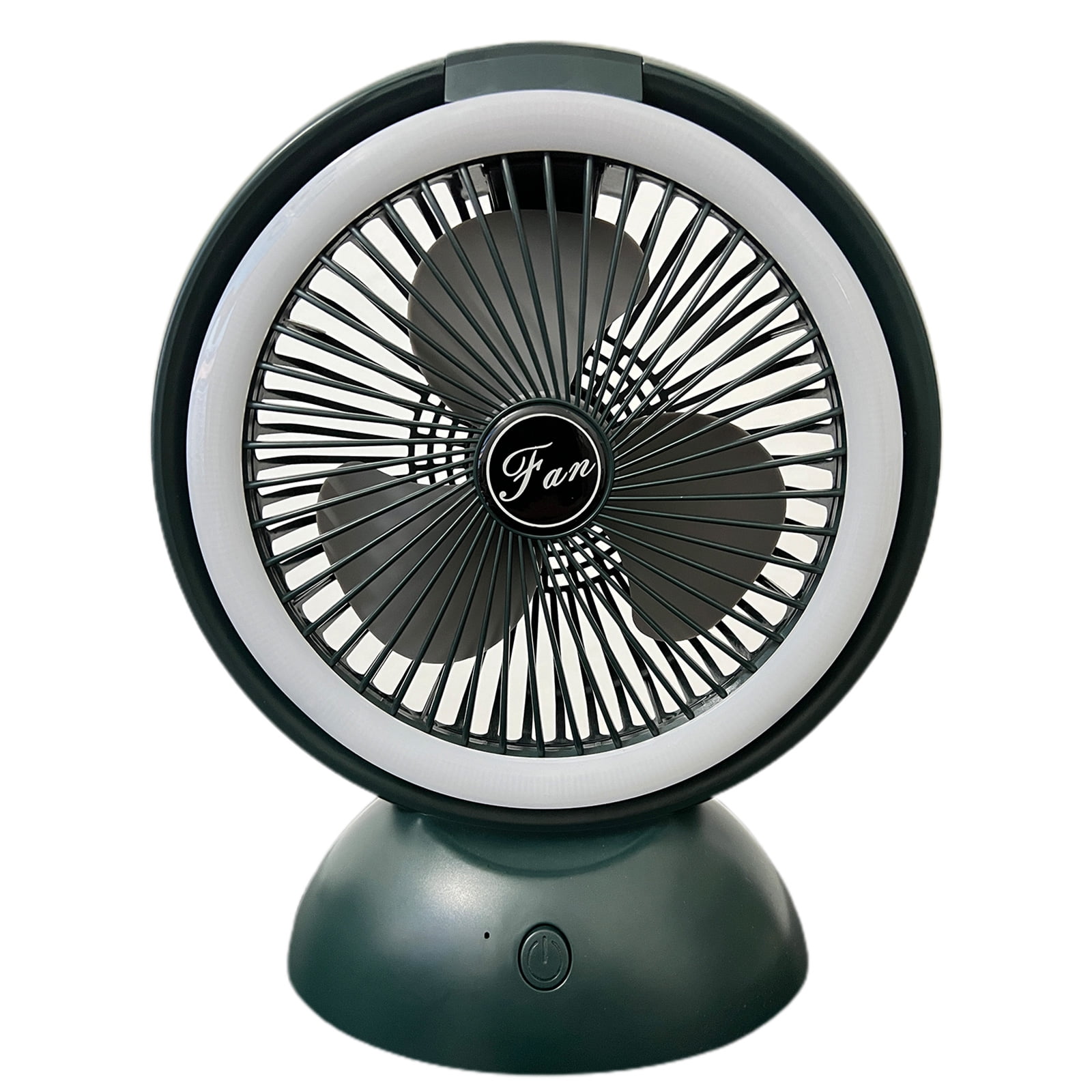 WINDLAND Rechargeable Camping Lantern Fan LED Lamp Light Portable Tent Fan Desk Fan