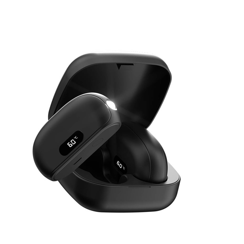 WINDLAND Rechargeable Split Type Hand Warmer 5S Heat Generation Adjustable Warmth Levels Travel Friendly Magnetic Attachment For