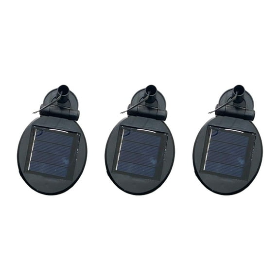 WINDLAND Replacement Solar Charger set Weatherproof Rotation Designs PVs Panel Easy to Use for Outdoor Lighting Accessories