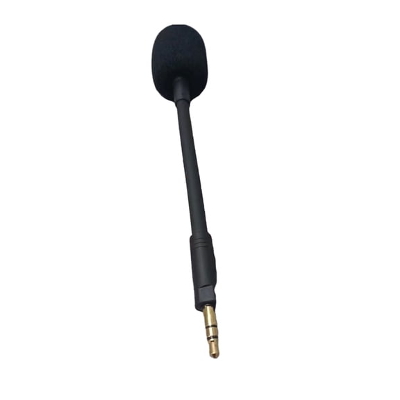 WINDLAND Game Mic Replacement for Barracuda Gaming Headset, 3.5mm Microphone Boom with Foam Cover