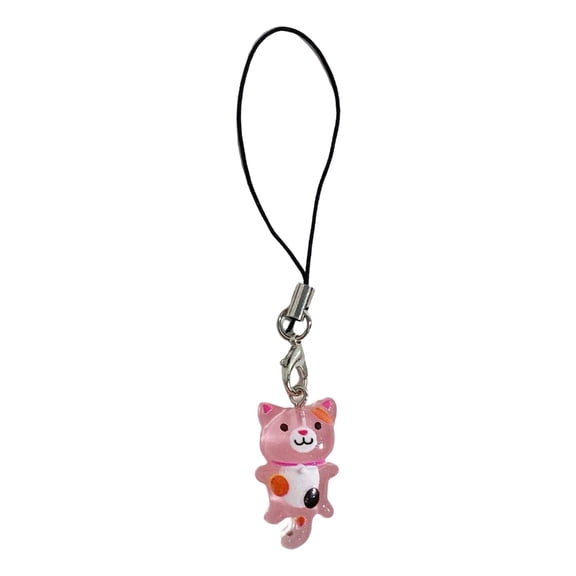 WINDLAND Unique Cat Keychain Cute Resin Designs Fashionable Bag Charm Resin Texture