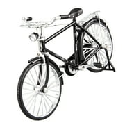WINDLAND Retro Bicycles Model Ornament Nostalgic Design Miniature Bike Figurine for Living Room Bookcase and Desktop Decoration