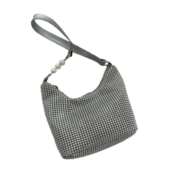 WINDLAND Rhinestone Shoulder Bag Handbag Purse Evening Clutch Bag for Wedding Prom