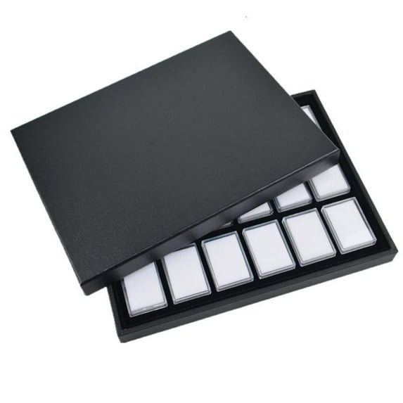WINDLAND Rhinestones Organiser Gemstones Display Box for Jewelry Storage and Organization