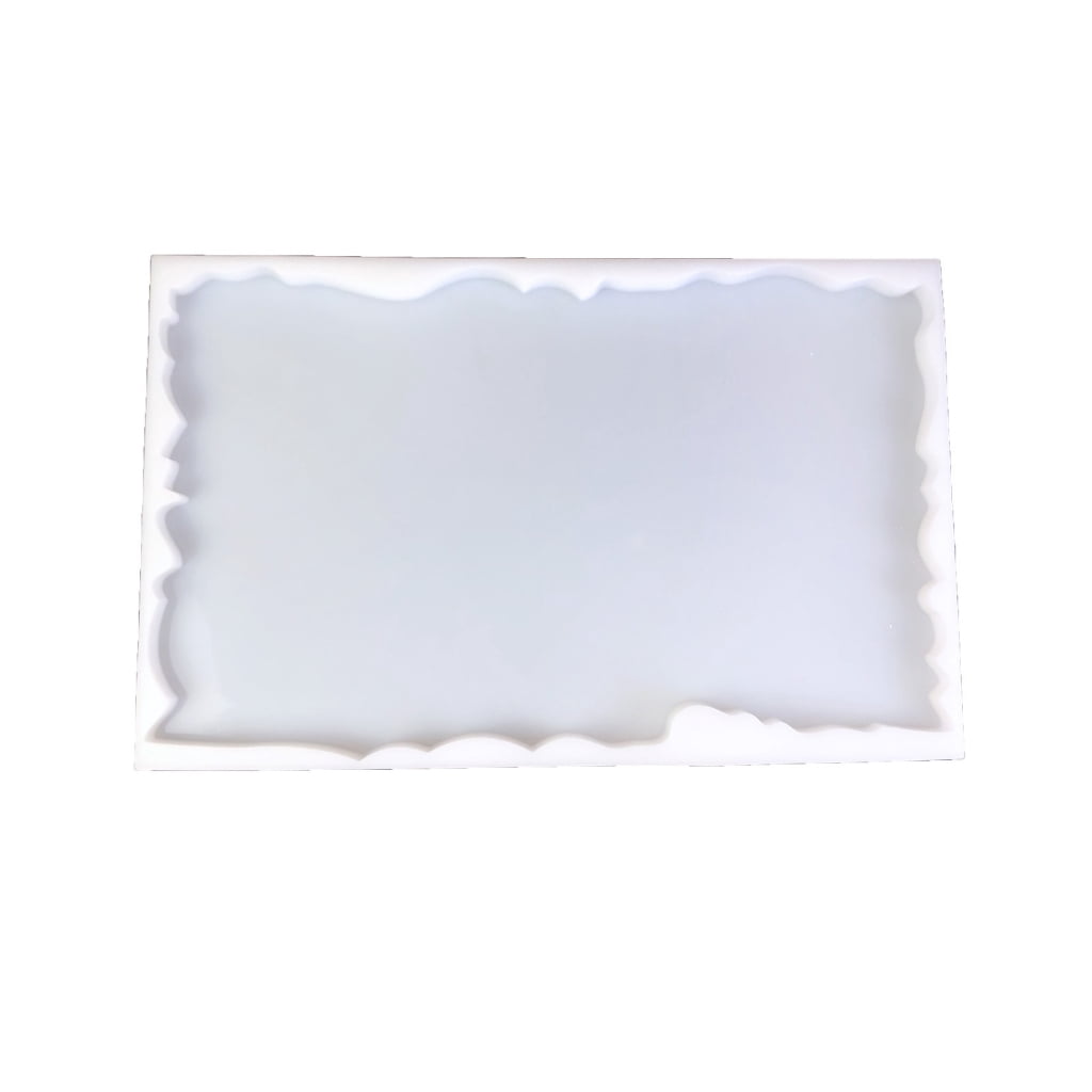 WINDLAND River Table Silicone Mold Large Irregular Rectangle Tabletop Molds Resin Epoxy Clay Craft DIY Ornament Jewelry Making