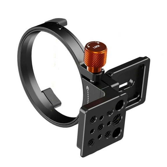 WINDLAND Rotatable Horizontal-To-Vertical Tripod Mount Lens Collar Quick Release