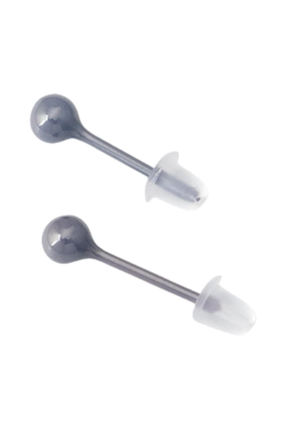 Bioplast Flexible Bioceramics Ear Nose Studs Nickel Piercing Retainers