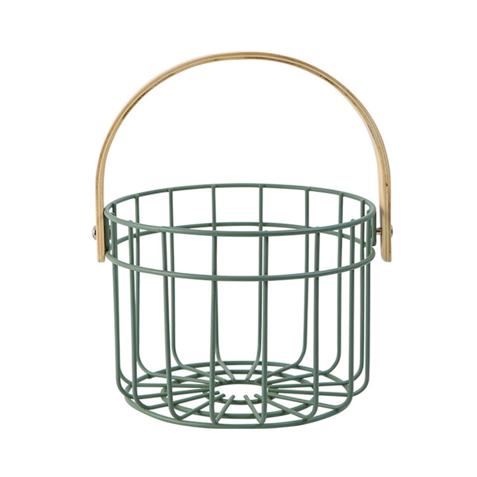 WINDLAND Rustic Wire Egg Basket Vegetable Fruit Serving Basket for