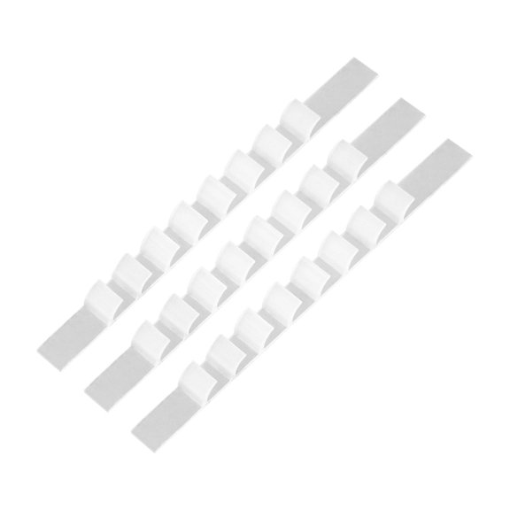 WINDLAND Scale Hanger Anti-slip Strip Clear Hangers Clothing Racks Hangers Handle Strip for Clothes Hanger Silicone Hangers Grip