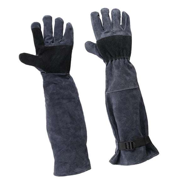 WINDLAND Scratch Resistant Arm Protectors Heavy Gloves For Pet Grooming Wildlife Care