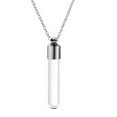 thumbnail image 1 of WINDLAND Secure Closure Glass Bottle Pendant Necklace Compact Container Pendant Chain for Different Decorations and Fragrances, 1 of 17