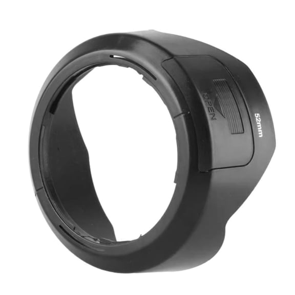 WINDLAND Lens Hood, Reduces Glares, Camera Lens Hood Crafted for SMC DA18-55MM F3.5-5.6AL WR Lens for Clearer Picture Accessory
