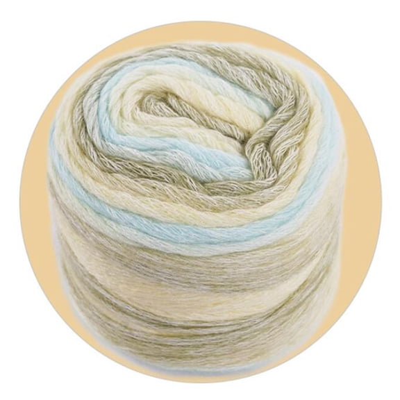 WINDLAND Segment Dyed Knitting Wool Yarn Four Seasons Hand-woven Thread Genuine Pure Wool