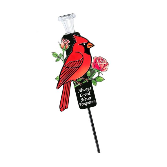 WINDLAND Sentimental crystal Sun Memory Stake For Grave Markers Gardens And Backyard Recognition