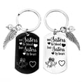 thumbnail image 1 of WINDLAND Best Friend Friendship Keychain BFF Sisters Long Distance Keychain for Women Girls Birthday Gift for Best Friend, 1 of 6